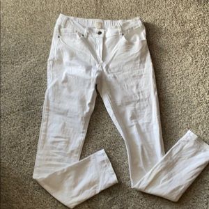 Crewcuts girl’s white skinny jeans